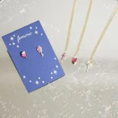 【A-27】ピアス　ネックレス　ハンドメイド　まとめ売り　セット　レディース