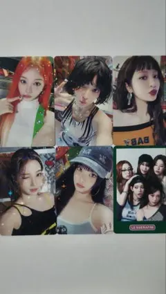 LE SSERAFIM 'SPAGHETTI' weverseトレカ 全メンバー