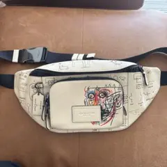 【希少】COACH バスキアコラボ ウエストボディバッグ