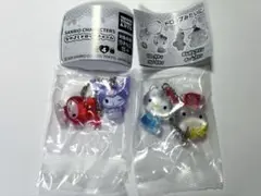 サンリオキャラクターズ なかよしドロップチャーム キティ　マイメロ 2個セット