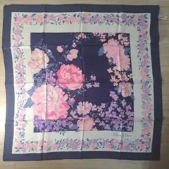 Christian Dior フラワーパターンスカーフ 新品未使用