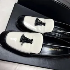 サンローランローファー23センチ　SAINTLAURENT美品