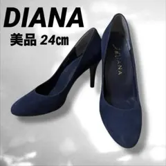 m*a様 DIANA ダイアナ　スエード　パンプス　ベーシック　ネイビー　紺　2
