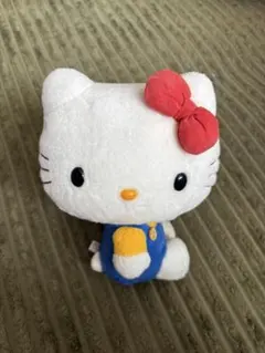ハローキティ ぬいぐるみ オーバーオール