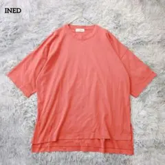 INED イネド Tシャツ カットソー 9 オレンジ オーバーサイズのサムネイル