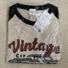 chil2 ヴィンテージカー 長袖カットソー 140