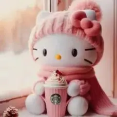 ハローキティ ぬいぐるみ カップ付き