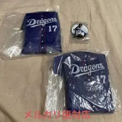 中日ドラゴンズ　野球ガチャ　17 柳裕也　セット