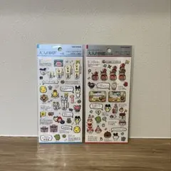 大人の図鑑シール たまごっちのプチプチおみせっち編①② 2点セット