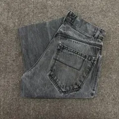 ROCAWEAR ロカウェア ブラックデニム パンツ グレー 古着 ジーンズのサムネイル