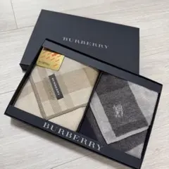 BURBERRY ハンカチ 2枚セット