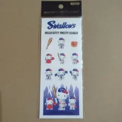 サンリオ　キティちゃんスワローズ シール　当時物　平成レトロ　レア希少　日本限定