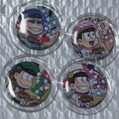 おそ松さん へそウォ 缶バッジ セット