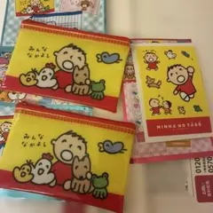 サンリオ みんなのたあ坊 ポーチ シールセット