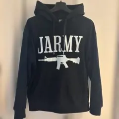 JARMY +81 プリント パーカー ブラック Sサイズ