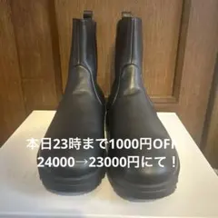 travel shoes by chausser ショセ サイドゴアブーツ黒のサムネイル