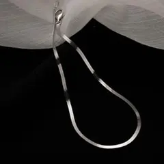 シルバー チェーン アンクレット