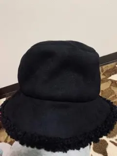 サイズ調整可モコモコ暖かい帽子