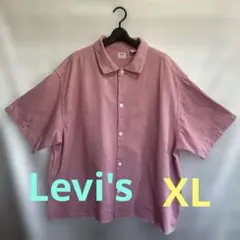 Levi's 半袖シャツ ピンク XL メンズ 大きい ヴィンテージ デニムのサムネイル