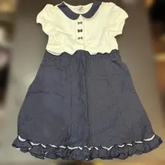 I am Marilyn ドット柄ワンピース 130