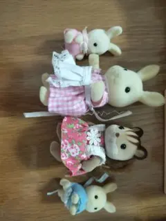 【人形家具セット】シルバニアファミリー 人形セット