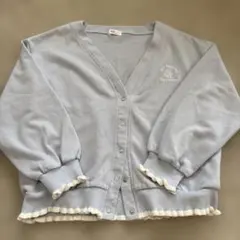 ALGY ライトブルーカーディガン