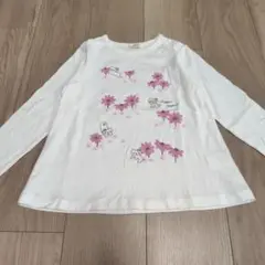 比較的美品・KP ニットプランナー cocoちゃん　お花　長袖　120
