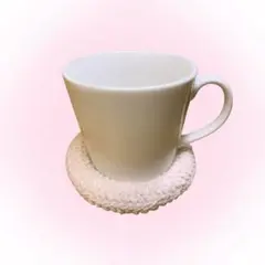 コースター 小物トレー ハンドメイド 編み物 かぎ針編み ラメ ピンク ぷっくり