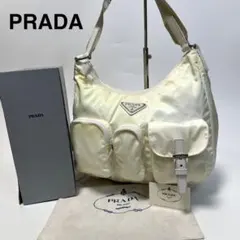 o02 Gカード 箱付き　プラダ　ナイロン　三角ロゴ　ショルダーメッセンジャー.
