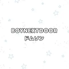 boynextdoor ドムソン 韓国作家 ステッカー カード 40枚