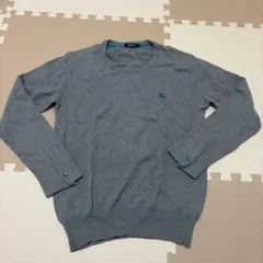 【美品】バーバリーブラックレーベル　セーター　グレー　サイズ2