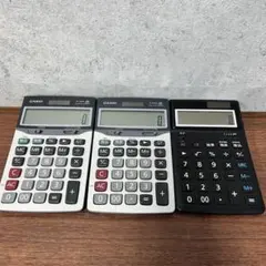 CASIO JF-120VG 電卓 2WAY電源