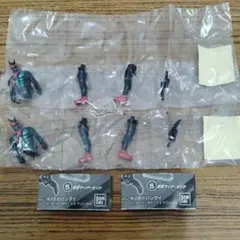 フィギュア 2個 仮面ライダーゼッツ ライドギアコレクション ガチャ