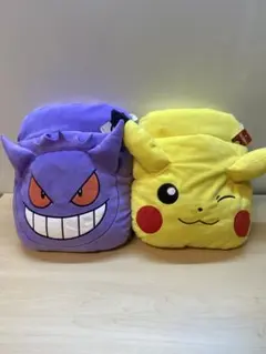ポケットモンスター　ピカチュウ ゲンガー 足入れクッション　フット　新品未使用