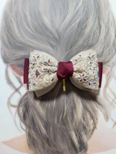 インド刺繍 ヘアアクセサリー