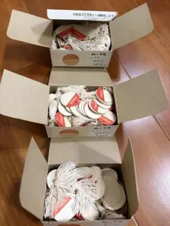 レトロなプライスタグ大量