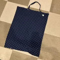 授乳ケープ ネイビー ドット柄