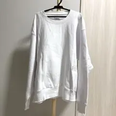 ホワイト スウェット
