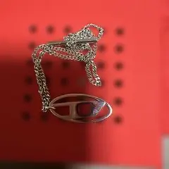 DIESEL シルバー チェーンブレスレット