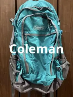 【大容量】Coleman ターコイズ バックパック　リュック