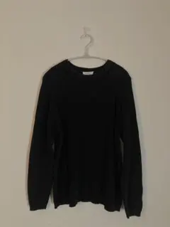 BEAUTY&YOUTH ブラックリブセーター