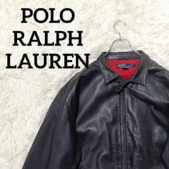 Polo by Ralph Lauren レザーライダースジャケット XLのサムネイル