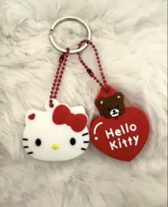 未使用ハローキティ キーホルダー鍵カバー2個セット