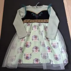 アナと雪の女王　アナのドレス風ワンピース　110cm コストコ