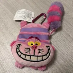 チシャ猫　ぬいぐるみ　ウォレット　カラビナ　ディズニー　アリス　廃盤品