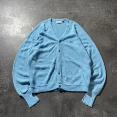 しょう様70s IZOD LACOSTEアクリルニットカーディガンヴィンテージ古