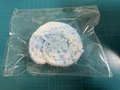 海外スクイーズ 水色 キラキラ ロールケーキ