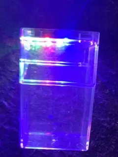 カラフルライト付きアクリル収納ボックス