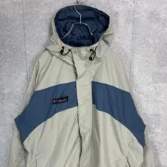 コロンビア　ナイロンジャケット　マウンテンパーカー　古着　XL