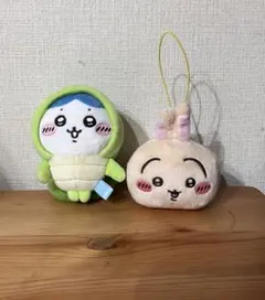 ちいかわ水族館　ウミガメなハチワレ　ねそべりマスコットうさぎ　セット